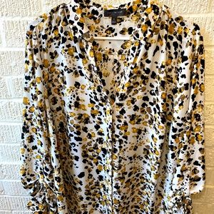 XL “Cheetah Print” Blouse